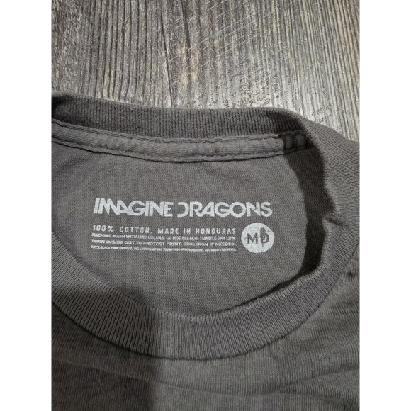 Imagine Dragons Mercury 2022 World Tour T-Shirt Grey Men's Medium - Picture 3 of 7